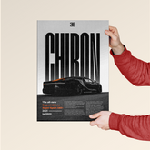 Bugatti Chiron Super Sport 300+ - Record Breaker Poster